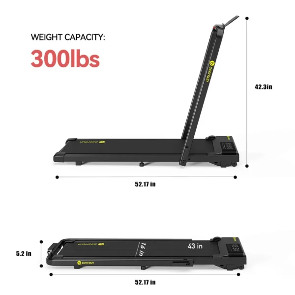 DeerRun A5 Pro Smart 2 in 1 Folding Treadmill - Image 10