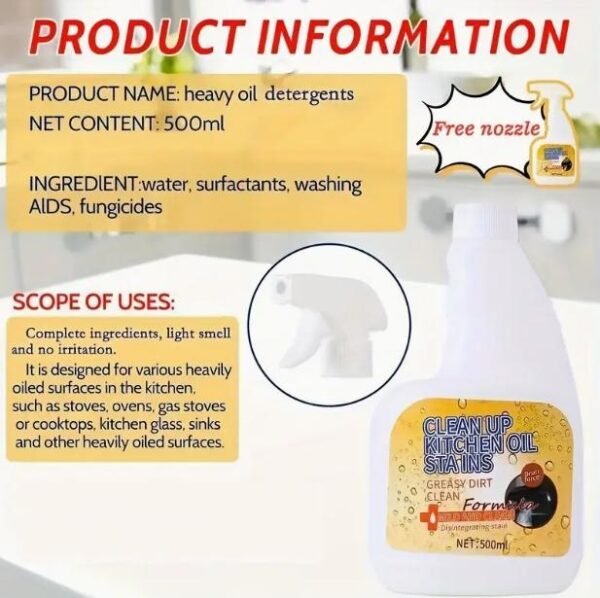 Heavy Duty Degreaser Cleaner Spray - Image 8