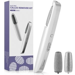Electric Callus Remover for Feet, Professional Pedicure Kit Foot Scrubber