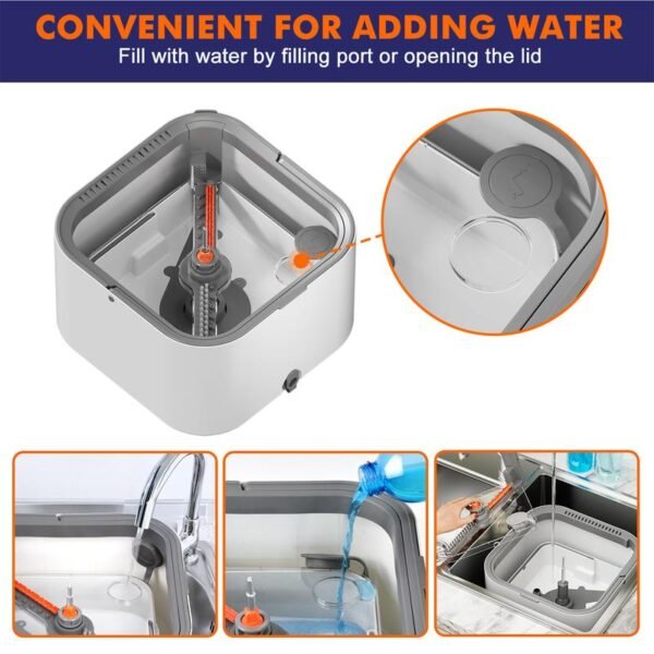Upgrade Spin Mop and Bucket with Detachable inner bucket for Home - Image 3