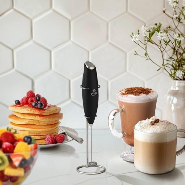 Kitchen Powerful Milk Frother Wand - Ultra Fast Handheld Drink Mixer - Image 5